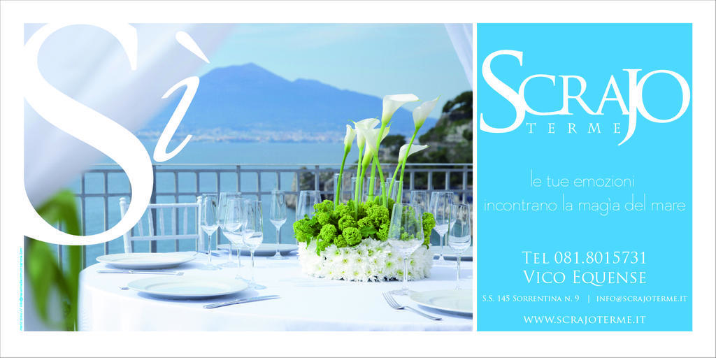 Hotel Scrajo Wellness & Mineral Spa Neapolitan Riviera Екстериор снимка
